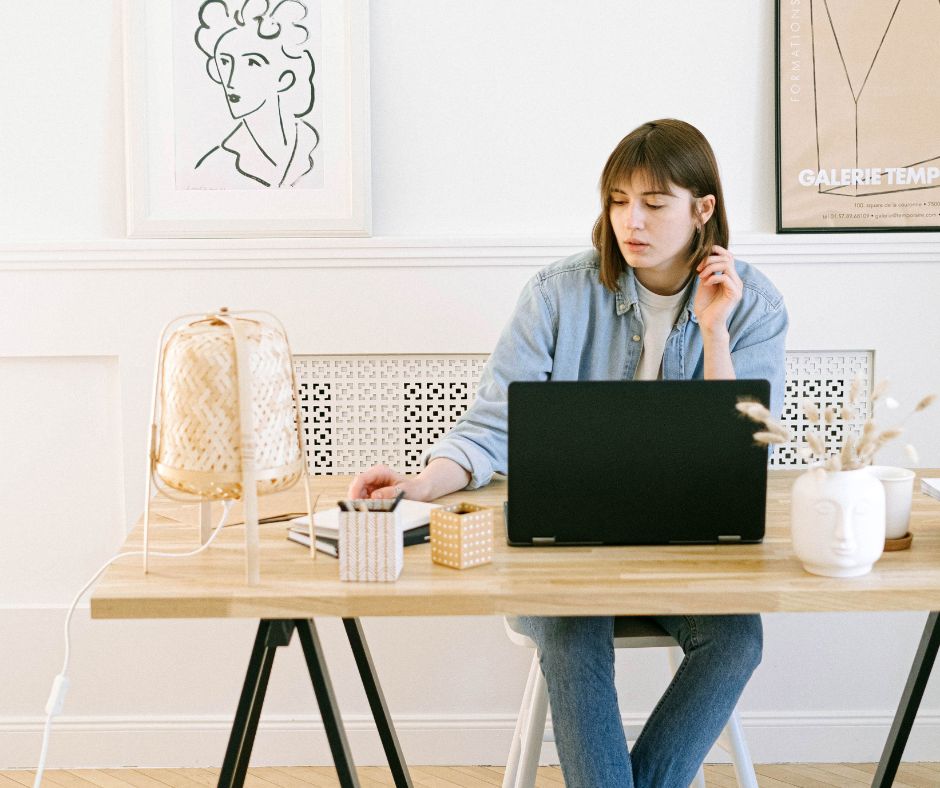 Home office in your cellar