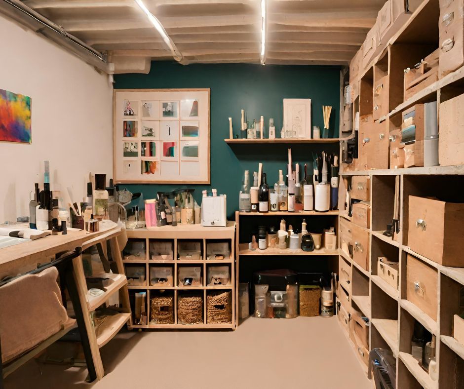 cellar art room
